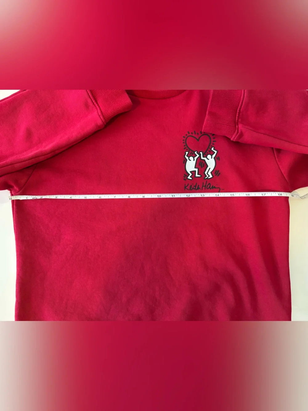 Keith Haring Graphic Crewneck Sweatshirt Kids XL 14-16 - Picture 8 of 10